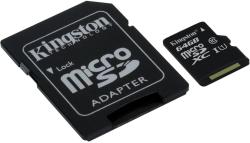 Kingston microSDXC 64GB C10/UHS-I SDC10G2/64GB