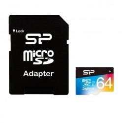 Silicon Power Superior microSDXC 64GB Class 10 UHS-I SP064GBSTXDU1V20SP