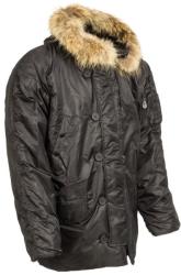  Szőrmekapucnis Hosszított Téli Kabát N3b