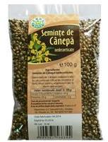 Herbavit Seminte de Canepa Nedecorticate 100g