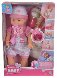 Simba Toys New Born Baby - Baba orvosi felszereléssel (105032355)