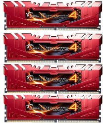 G.SKILL Ripjaws 16GB (4x4GB) DDR4 3333MHz F4-3333C16Q-16GRRD