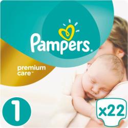 Pampers Premium Care 1 Newborn 2-5 kg 22 db