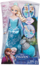 Mattel Frozen Royal Color: Elsa isi schimba culoarea rochiei (BDK33)