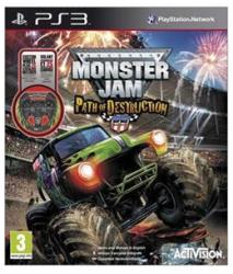Activision Monster Jam Path of Destruction [Wheel Bundle] (PS3)