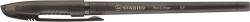 STABILO Golyóstoll, 0, 35 mm, kupakos, STABILO "Re-Liner", fekete (TST86846) - tutitinta