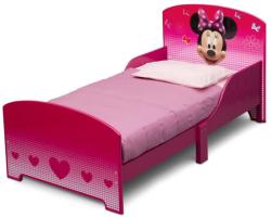 Delta Children Disney Minnie Mouse - Pat cu cadru din lemn 140x70 cm (BB86710MN)