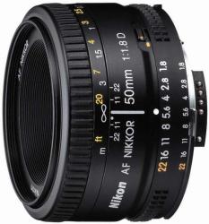 Nikon AF 50mm f/1.8D (JAA013DA) Obiectiv aparat foto