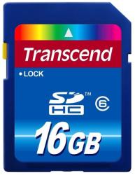 Transcend SDHC 16GB Class 6 (TS16GSDHC6)