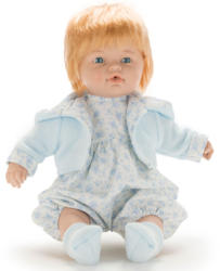 Falca Toys Papusa blonda care plange in hainuta albastra 38 cm (38319)