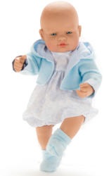 Falca Toys Bebe in hainuta albastra 42 cm (45450)