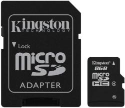 Kingston microSDHC 8GB C4 SDC4/8GB