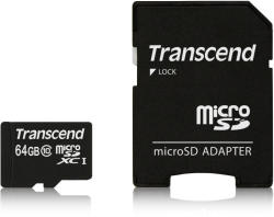 Transcend microSDXC 64GB Class 10 300x TS64GUSDXC10