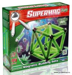 Supermag Supermag: Maxi glow jucărie cu magnet de 44 de bucăţi (0117) Jucarii de constructii magnetice