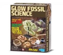 4M Glow Fossil Science - Fluoreszkáló régészeti játék