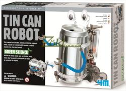 4M Green Science - Tin Can Robot - Üdítősdoboz robot