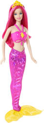 Mattel Fairytale Pink Mermaid - Barbie cu par roz (CFF29)