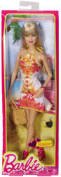 Mattel Barbie Fashionistas: Petrecere Tropicala - Barbie (BHY13)