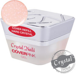 Crystal Nails - COVER REFILL HARD CRYSTAL GEL - 5ML