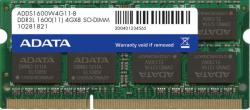 ADATA 4GB DDR3 1600MHz ADDS1600W4G11-B