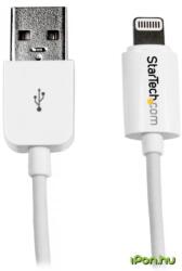 StarTech Lightning USB Töltő/adatkábel Fehér 2m USBLT2MW (USBLT2MW)