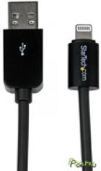 StarTech Lightning USB Töltő/adatkábel Fekete 1m USBLT1MB (USBLT1MB)