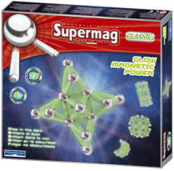 Supermag Classic fluoreszkálós mágneses elemek - 72db