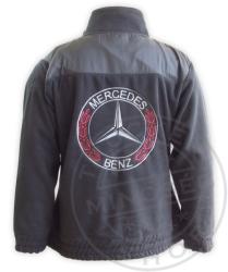 Mercedes polár dzseki fekete XL