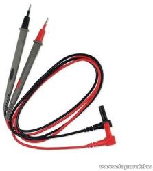 HOLDPEAK 8102 Kétszínű univerzális mini mérőzsinór pár digitális multiméterekhez, piros-szürke/fekete-szürke, 60 cm