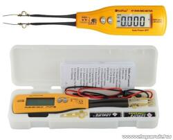 HoldPeak 990A SMD, multiméter, VDC, ellenállás, kapacitás, zener és LED dióda mérőműszer