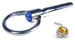  Hugycső dugó kővel. zöld - diamondsexshop