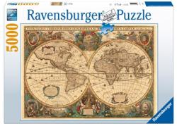Ravensburger Antik világtérkép 5000 db-os (174119)