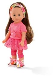 Götz Chloe baba, extra hosszú barna hajú, kék szemű (2015) - 27 cm (1513014)