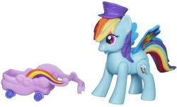 Hasbro Zoom’N’Go Party - Rainbow Dash ponei cu caruta (A6240)