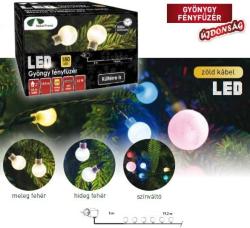 DekorTrend Design Dekor színes LED-es gyöngy fényfüzér 240 db 19,2 m (KDG 245)