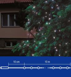 Somogyi Elektronic Home hideg fehér LED-es sorolható fényfüzér 200 db 20 m (KTI 200/WH)