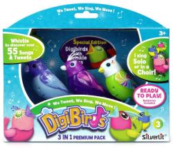 Silverlit DigiBirds - Set tre pasari interactive (88028-4)