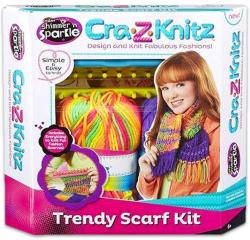 CRA-Z-ART Cra-Z-Knitz trendi csajszi sál design - többfajta (17121)