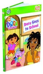 LeapFrog TAG LeapReader: Dora merge la scoala - Carte interactiva (LEAP29127)