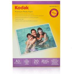 Kodak Hartie foto inkjet lucioasa KODAK, A3, 200 g/mp, 20 coli/top