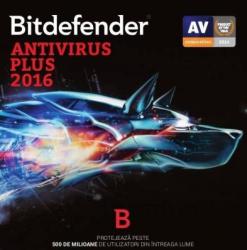 Bitdefender Antivirus Plus 2016 (1 Device/1 Year) UE11011001