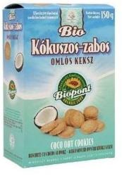 Biopont Bio omlós keksz kókuszos zabos 150 g