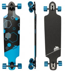 D STREET Longboard Polygon Drop Through Hex