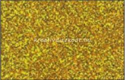 Glitteres dekorgumi lap - A4 arany SBUG02 (427959)
