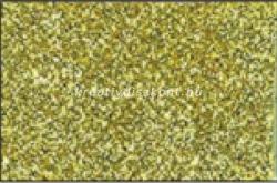 Glitteres dekorgumi lap - A4 világosarany SBUG03 (605638)
