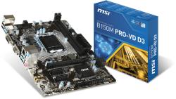 MSI B150M PRO-VD D3