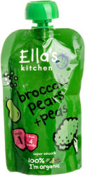 Ella's Kitchen Bio brokkolis körtepüré borsóval - 120g