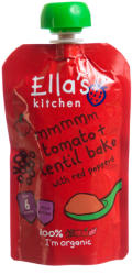 Ella's Kitchen Bio édesburgonyás-lencsés finomság kaliforniai paprikával - 120g