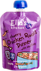 Ella's Kitchen Bio sült csirke vacsora zöldségekkel - 130g