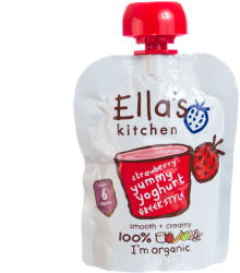 Ella's Kitchen Bio görög joghurt eperrel 90g